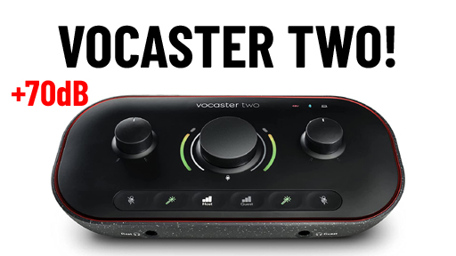 Focusrite’s Vocaster One & Two Revealed!