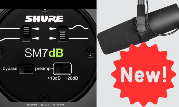 Shure SM7dB Microphone Preview