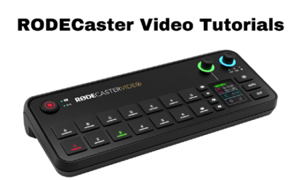 RODECaster Video Explained